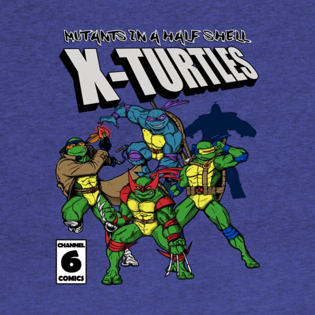 X-Turtles Mutants in a half shell by LegendaryPhoenix